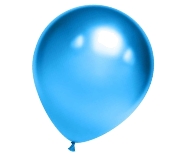 Воздушный шар синий хром. Шар (30 см.), 1 шт. — купить в интернет-магазине  Onballoon по цене 145.00 руб.